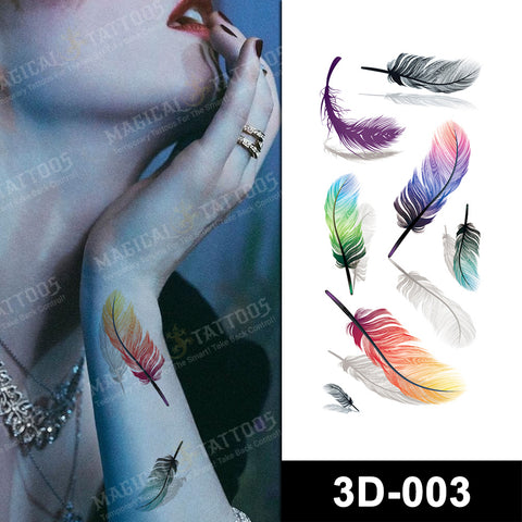 3D - Feathers
