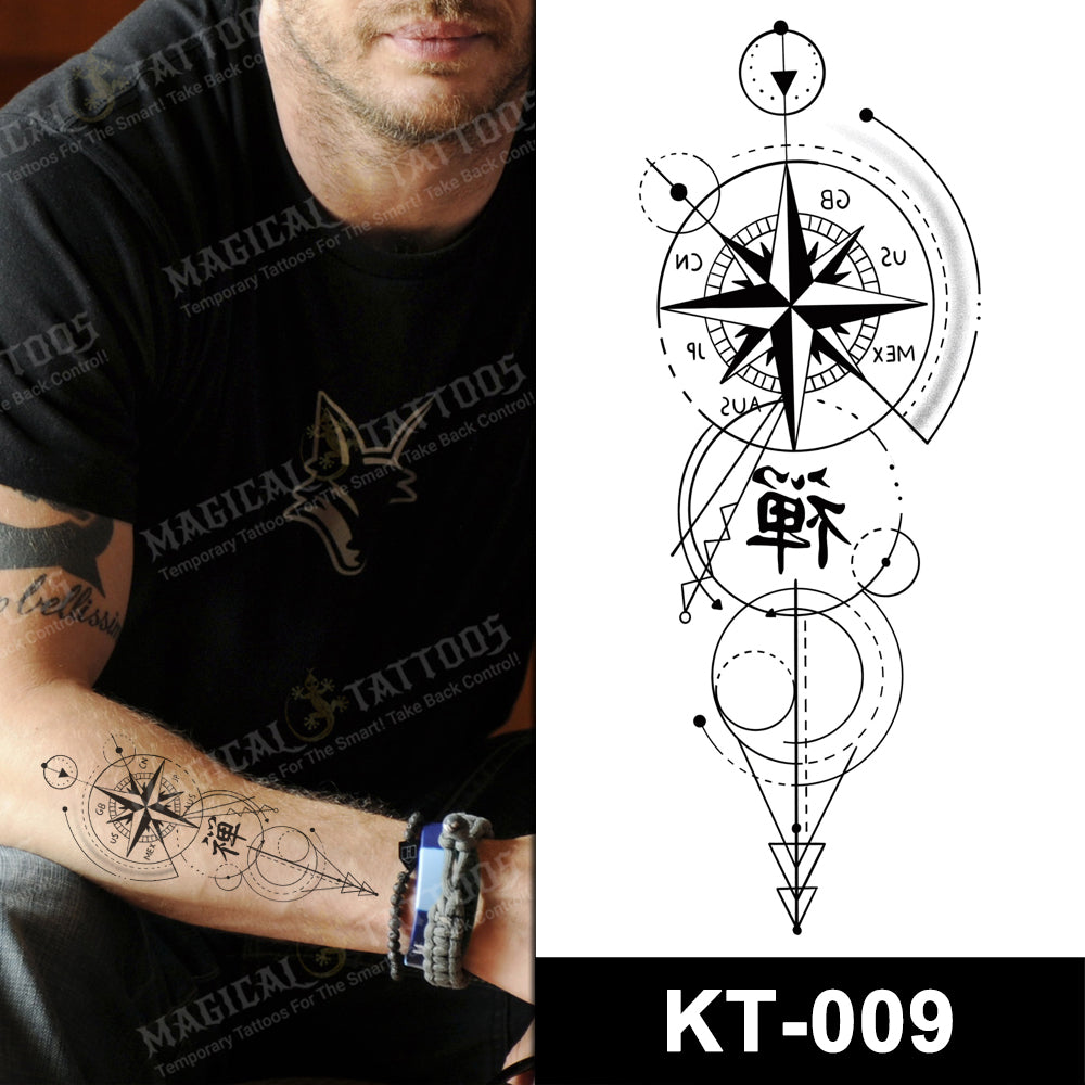 Compass with Symbol