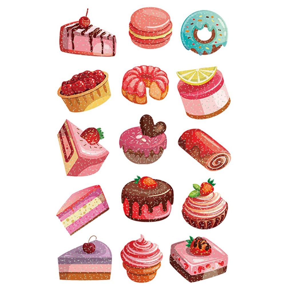 Kids Glitter - Sweets, Cakes and Ice Cream 1