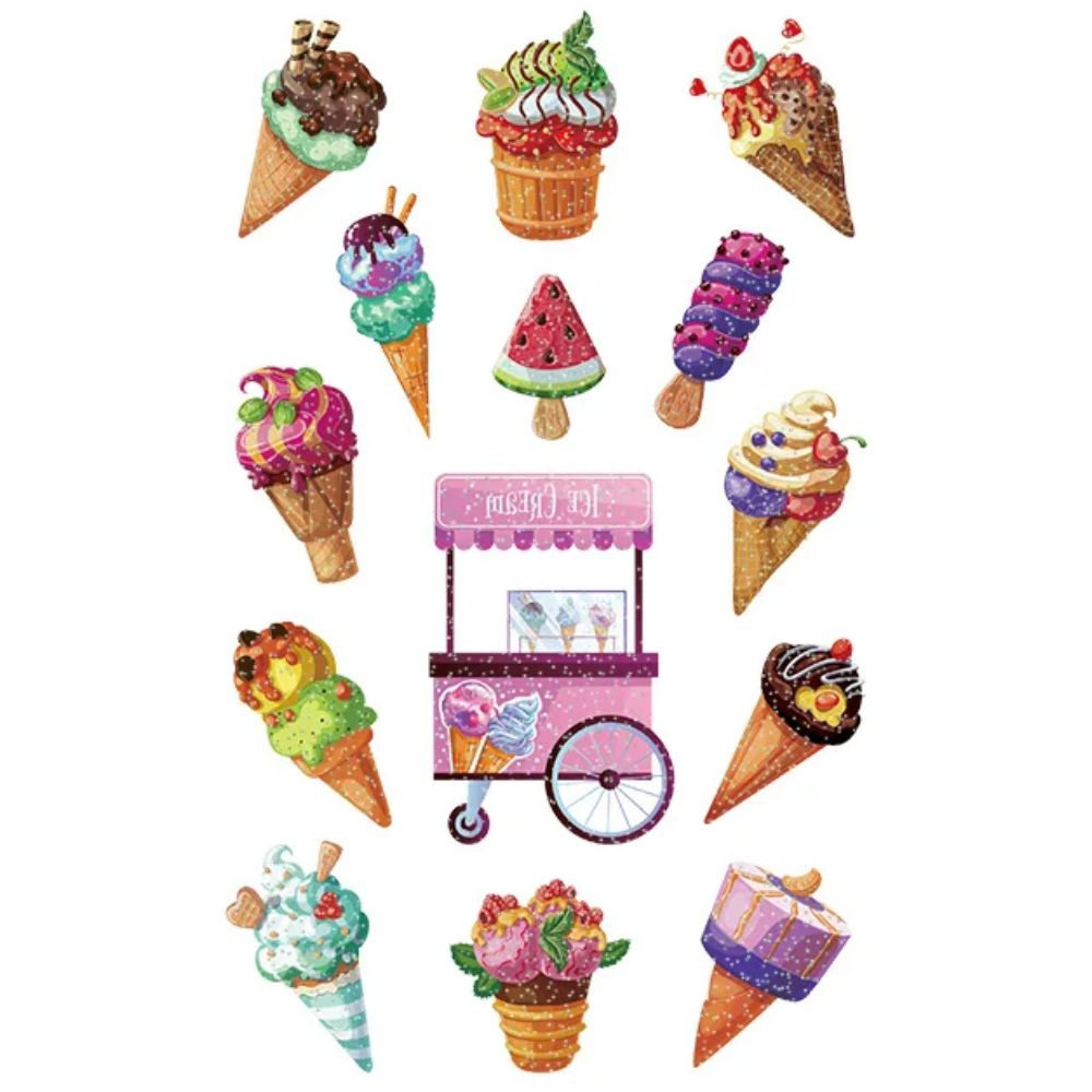 Kids Glitter - Sweets, Cakes and Ice Cream 8